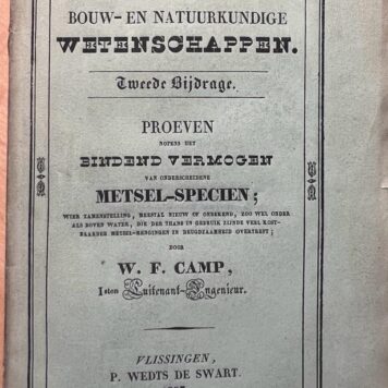 Bijdragen tot de Bouw- en Natuurkundige wetenschappen 1837
