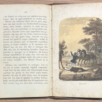 School book, [1856], Translation | Rijke en Arme Jongens. Uit het Engelsch van Barbara Hofland. Met gekleurde plaatjes. Rotterdam, P. C. Hoog, [1856], 128 pp.