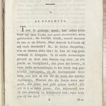 First Edition School book, 1821, Translation | Voorvallen en Merkwaardigheden uit het leven van den Kleinen Andries. Uit het Hoogduitsch. van J. A. C. Löhr. Met Platen. Amsterdam, Gerrit Portielje, 1821, 183 pp.