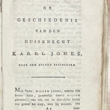School book, 1807, Children's Literature | Vijftal leerrijke geschiedverhalen, eene bijdrage tot de volkslecture. Haarlem, J. L. Augustini, 1807, 159 pp.