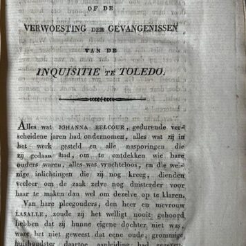 De wraak of verwoesting der gevangenissen