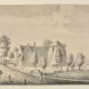Antique drawing | View on a farm between Vreeland and Nigtevegt