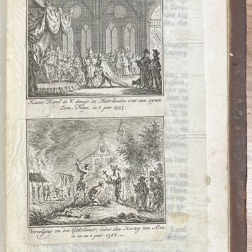 School book, 1759, Dutch History | Vaderlandse Historie verkort; en by vraagen en antwoorden voorgesteld. Amsterdam, Isaak Tirion, 1759, (10)+162+(1) pp.