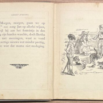 Schoolbook, [1909], Children's literature | Jan en Bertha door Agatha. Amsterdam, Tj. van Holkema, [1909], 116 pp.