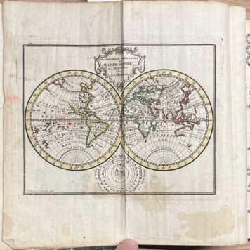 Schoolbook, 1765, Geography | Geographisch Hand-Boekje, voor de jeugd. (...) Amsterdam, Steven van Esveldt, 1765, 161+[8] pp.