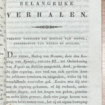 Schoolbook, 1837, Children's Literature | Keur van Belangrijke Verhalen, uit geloofwaardige schrijvers bijeenverzameld door R. Arrenberg. Met platen. Nieuwe druk. Haarlem, De Erven François Bohn, 1837, 184 pp.