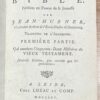 Rare School Book, [ca. 1795], French | Histoires de la Bible: Publiées en Faveur de la Jeunesse par Jean Hubner (...) Première partie. Qui contient Cinquante-Deux Histoires du Vieux Testament. Nouvelle Edition, plus correcte que les précédentes. A Leide, Chez Luzac et Comp., 1795, 271+(1)+210+(10) pp.