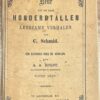 School Book, 1888, Children's Literature | Keur uit de drie honderdtallen leerzame verhalen van C. Schmid. Een leesboek voor de scholen (...) Te Amsterdam, bij Ten Brink & de Vries, 119 pp.
