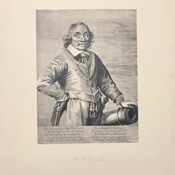 Portret van admiraal Maarten H. Tromp