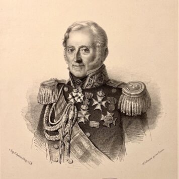 Portret van admiraal Jan Coenraad Koopman door Hoffmeister