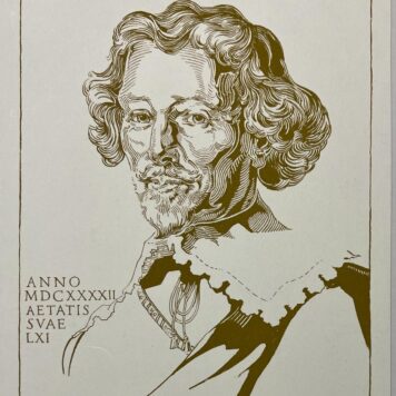 Portrait print P.C. Hooft: Petrus C. Hoofdius