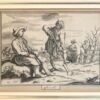 Allegory of the month of March Drawing
