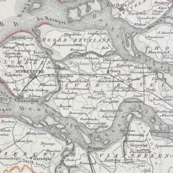 Rare atlas, [s.a.], Zeeland | Gemeente-Atlas van Zeeland. Naar officieele bronnen bewerkt. Leeuwarden, Hugo Suringar, [s.a.], with 116 maps.
