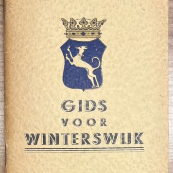Travel guide, [s.a.], Tourism | Gids voor Winterswijk, J. M van Amstel, Winterswijk, [s.a.], 64 pp.