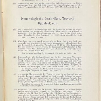 Catalogue, 1893, Dutch Literature | Nederlandsche letterkunde. Populaire Prozaschrijvers der XVIIe en XVIIIe Eeuw. Amsterdam, Frederik Muller & Cie., 1893, 148pp.