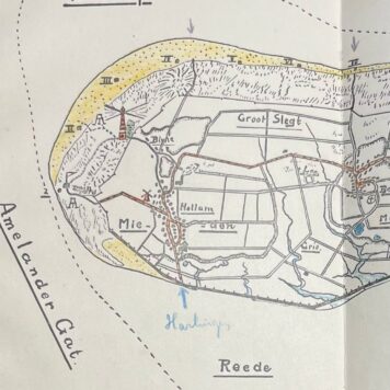 Tourism, 1933, Ameland | Noordzeebad Ameland (Nes), V.V.V. Nes, [s.l.], 1933, 28pp + foldable map