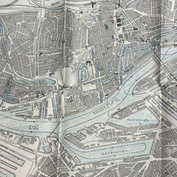 Map, [ca. 1930], Rotterdam | Map of Rotterdam, dated ca. 1930, [s.n.], [s.l.], [ca. 1930], 1p.