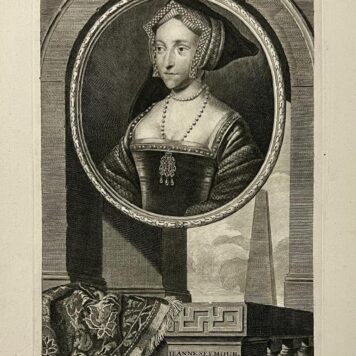 Antique etchings Peasants in landscapes