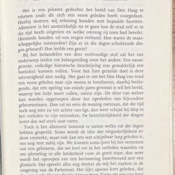 The Hague, 1973, History | Den Haag in Grootvaders Tijd, Den Haag, Kruseman, 1973, 168 pp.
