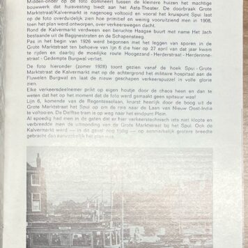 Set of 4, The Hague, 1971-1974, History | Haagse Binnenstad - Toen. Wyt, Rotterdam, 1972, 80 pp.