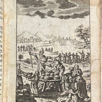 Rare set of 2, 1818[-1819], Biblical History | Bijbelgeschiedenissen voor de Nederlandsche jeugd. Te Groningen, J. Oomkens, 1818[-1819], 2 volumes.