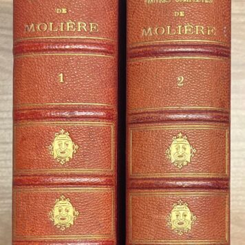 Set of 2, [s.a.], Theatre | Oeuvre complètes de Molière, Garnier frères, Paris, [s.a.], 2 volumes.