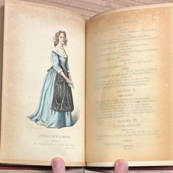 Set of 2, [s.a.], Theatre | Oeuvre complètes de Molière, Garnier frères, Paris, [s.a.], 2 volumes.