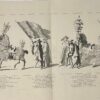 Antique prints Lijkstatie van Willem IV procession in delft 1752. Jan Punt.