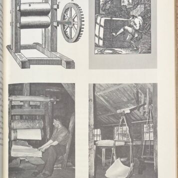 Set of 2, Paper, 1960, 1973, Paper trade | De papiermolens in de provincie Noord-Holland. Haarlem, Papierwereld, 1960, 2 vols.