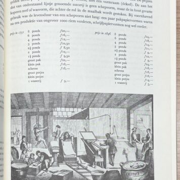 Set of 2, Paper, 1960, 1973, Paper trade | De papiermolens in de provincie Noord-Holland. Haarlem, Papierwereld, 1960, 2 vols.
