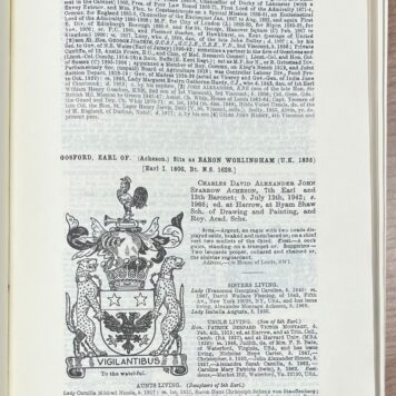 Nobility, 1980, United Kingdom | Debrett's Peerage and Baronetage, with Her Majesty's Royal Warrant Holders. Debrett's Peerage, London, 1979, 527pp.+1304pp.+48pp.+904pp.