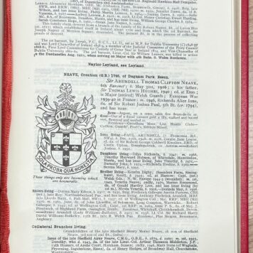 Nobility, 1980, United Kingdom | Debrett's Peerage and Baronetage, with Her Majesty's Royal Warrant Holders. Debrett's Peerage, London, 1979, 527pp.+1304pp.+48pp.+904pp.
