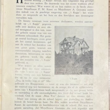 Rare, Education, 1931, Girls' school | Kopje Bloemendaal, 1906-1931, [s.n.], [s.l.], 1931, 64 pp.