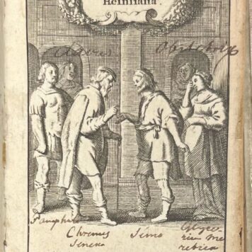 Theatre, [1670], Antiquity | Pub. Terentii Comoediae sex Ex recensione Heinsiana, Amstelaedami, Apud Henr. Wetstenium, [1670], 240 pp.