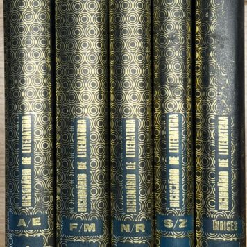 5 volumes, Portugese, 1983, Literature | Dicionário de Literatura, Porto, Figueirinhas, 5 vols.