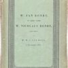 Law, 1945, Memoir | Mr. Jan Bondt, en diens vader Mr. Nicolaus Bondt, herinnerd door Mr. M. C. van Hall, 2 December, 1945. [s.n.], [s.l.], 1945, 98 pp.
