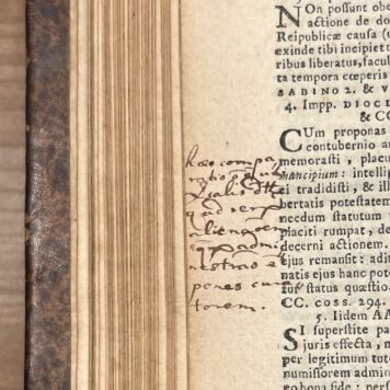 Law, 1700, Legal system | Corporis Iuris Civilis, tomus secundus, (...) Amstelaedami, Ex Typographia P. & I Blaeu, Prostant apud Waesbergios, Boom, à Someren, & Goethals, 1700, 820 pp.