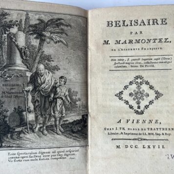 Belisaire par M. Marmontel Vienne Trattnern 1767