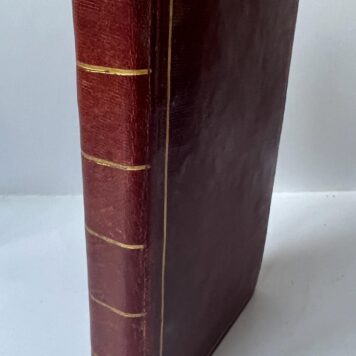 The book of common prayer Oxford 1801 Morocco binding