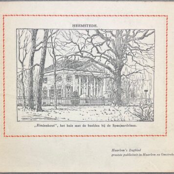 Haarlem, [1923], Illustrations | Als Haarlem grooter wordt... een reeks teekeningen van plekjes in Haarlem's omstreken, die na de annexatie tot Haarlem zullen behoren. [s.n.], Haarlem, [1923], 24 pp.