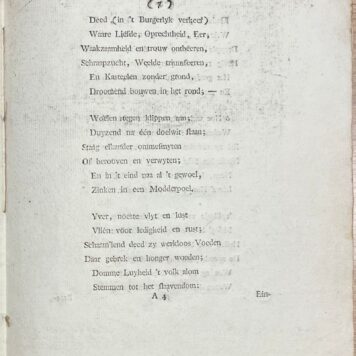 Haarlem, 1796, New Year's Wishes | Eigen-Liefde. Te Haarlem, Gedrukt by J. Met en Meylink ..., 1796, 12 pp.