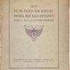 Architecture, 1910, Santpoort | Het Huis Duin en Kruidberg bij Santpoort door J.J.-M.A. en J. van Nieukerken. Overgedrukt uit het tijdschrift "Bouwkunst" aflevering 2, maart 1910. 28pp+4 plates
