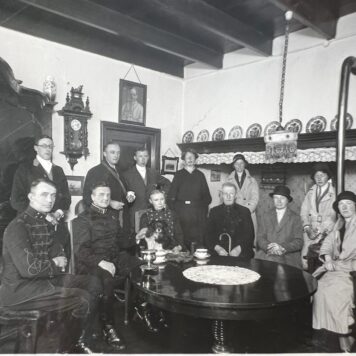 photographs Na een jachtrit in de buurt van Amersfoort als gasten bij de fam. Van Beek