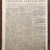 Antique newspaper UK 1758 | The London Chronicle or Universal Evening Post, Vol. III, no 187 March 9-11 1758. Original newspaper on laid paper, 8 pp (p. 233-240).