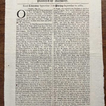 The London Gazette 1682