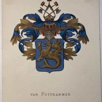 Coat of arms Van Puttkammer