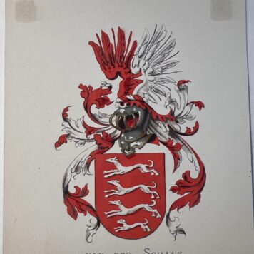 Coat of arms Van der Schalk wapenkaart