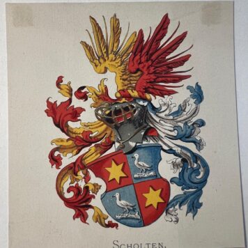 Coat of arms Scholten wapenkaart