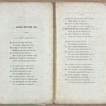 Music, 1836, Song book | Zangen voor de Studenten der Geneeskundige School, door O. J. Goddard. Rotterdam, P.H. van den Heuvel, 1836, 36 pp.