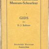 Music, 1933, Exhibition Guide | Muziek-Historisch Museum Scheurleer, Gids door D. J. Balfoort, tentoongesteld in het Stedelijk Museum Amsterdam 1933. Stedelijk Museum, Amsterdam, 1933, 40 pp.